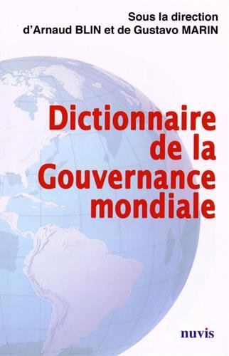 Dictionnaire de la Gouvernance mondiale